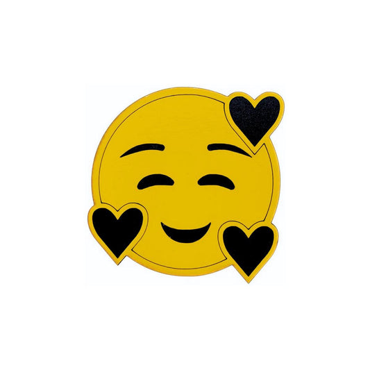 Emoji mit super starkem Magneten auf der Rückseite